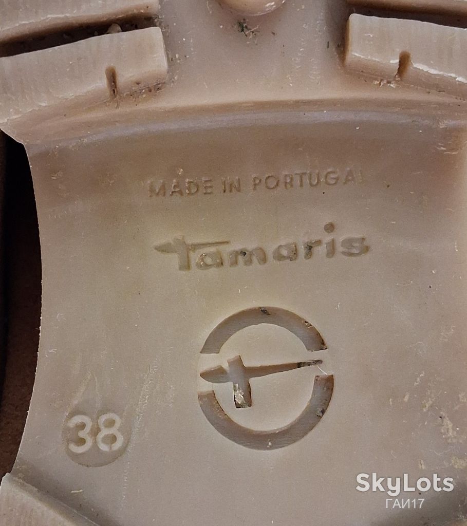 Ботинки от бренда «Tamaris»/Германия/р-38/стелька-25см/Color-Brown. - фото фото фото 5