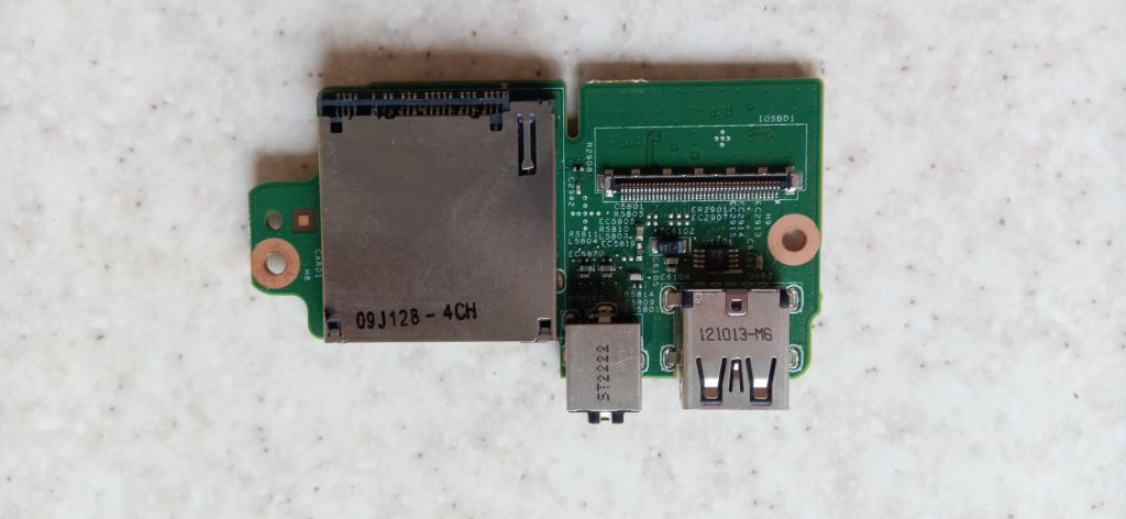 Додаткова плата USB, Card Reader, Audio Jack 0H3CXC для Dell Inspiron 5423 - фото фото фото 0
