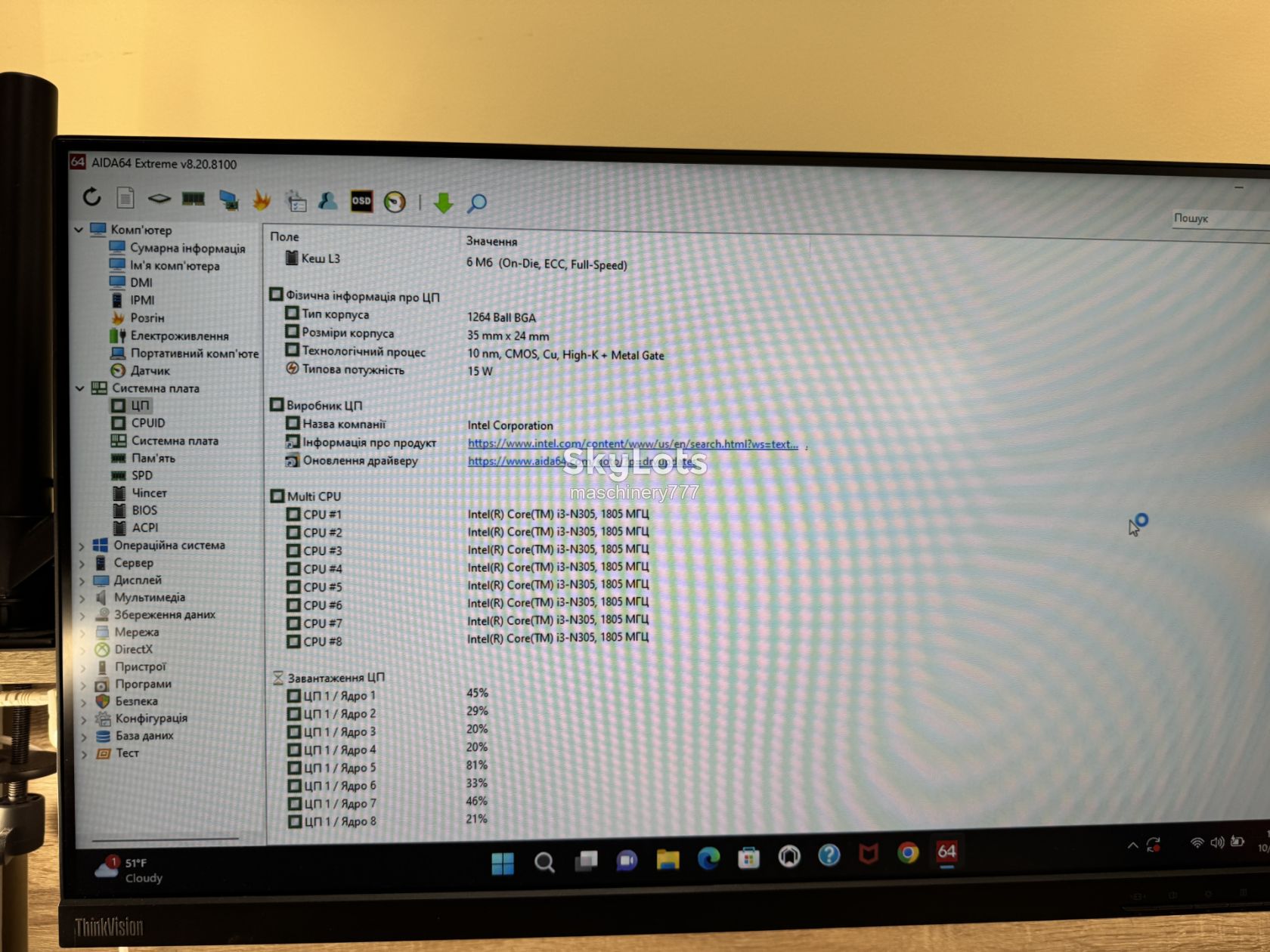 ноутбук hp laptop 14-intel core i3-n305-8gb ram ddr4-ssd 128gb-№ss212 - фото фото фото 11