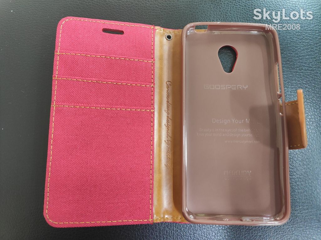 Чехол-книжка GoosPery Mercury для Meizu M3 / M3s red - фото фото фото 1