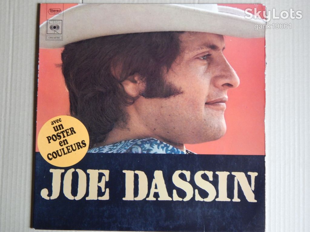 Joe Dassin ‎– Joe Dassin   (CBS ‎– CBS 64780, UK) EX+/EX+ - фото фото фото 0