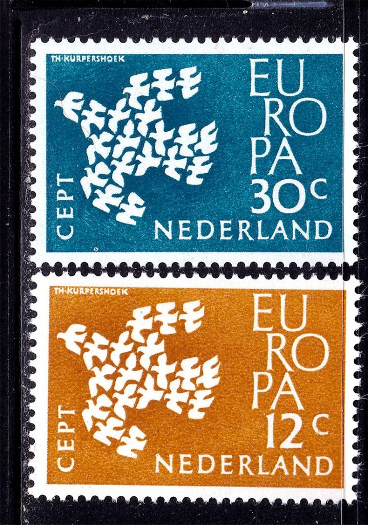 Нидерланды  1961 г MNH -  EUROPA CEPT - - фото фото фото 0