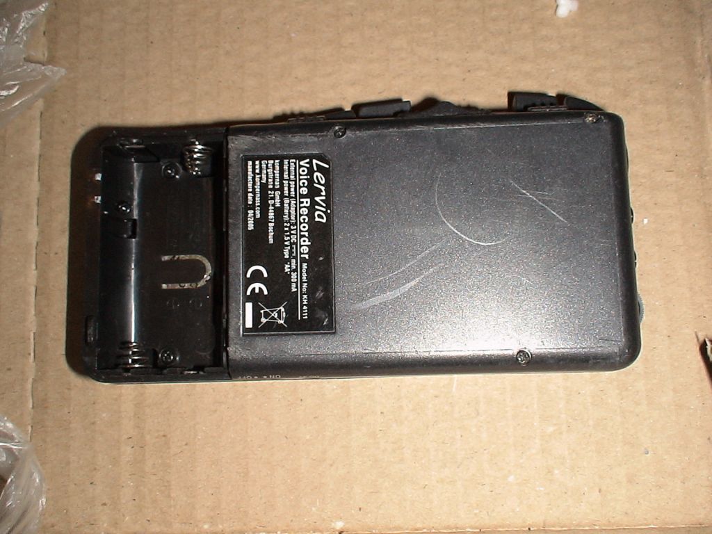 Диктофон LERVIA KH-4111 .Раритет.Миникассетта - фото фото фото 7