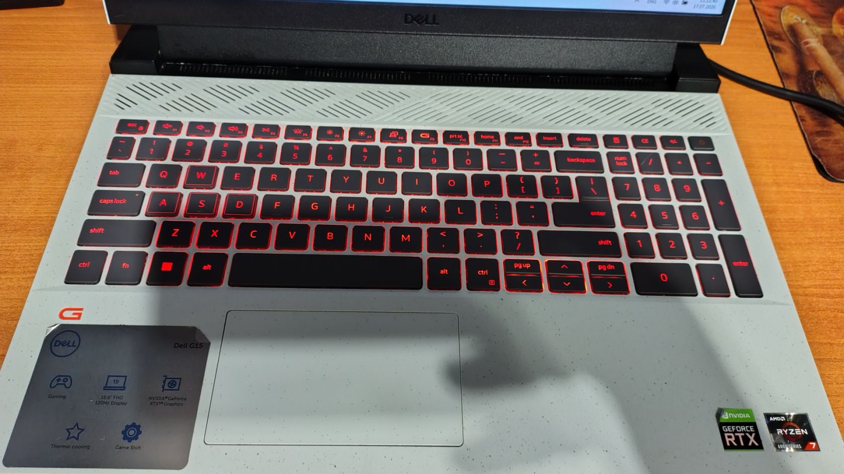 Игровой DELL G15 5525 Ryzen 7 6800H/RTX 3050Ti 4Gb/DDR5 8Gb/SSD 256Gb/ 15.6" 120Hz - фото фото фото 2
