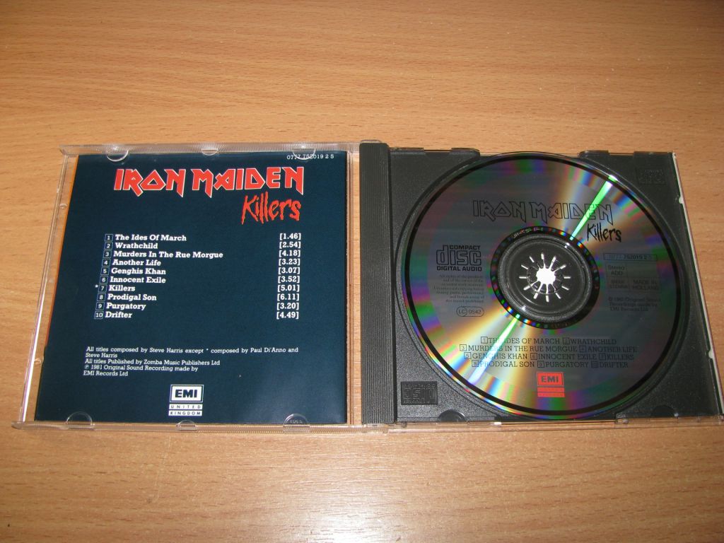 IRON MAIDEN - Killers   (1981 EMI HOLLAND) - фото фото фото 1