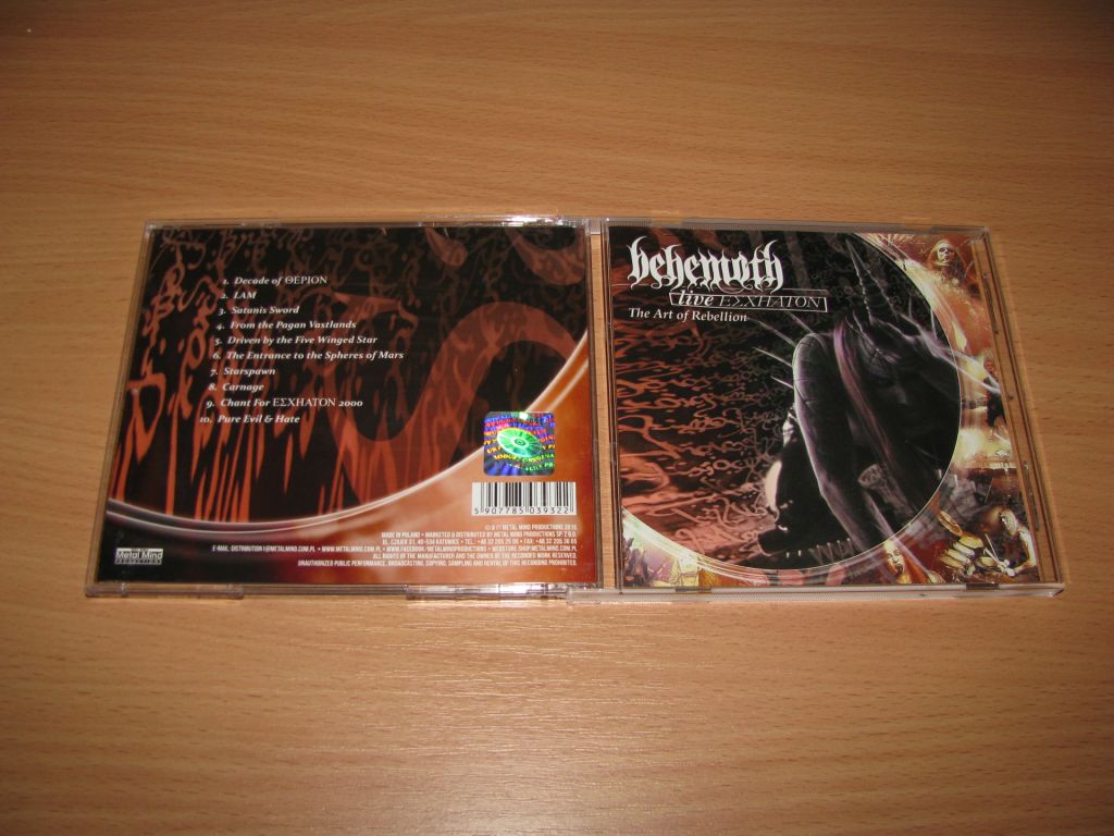 BEHEMOTH - Live Eschaton   (2015 Metal Mind) - фото фото фото 0