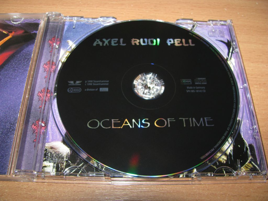AXEL RUDI PELL - Oceans Of Time  (1998 Steamhammer) - фото фото фото 1