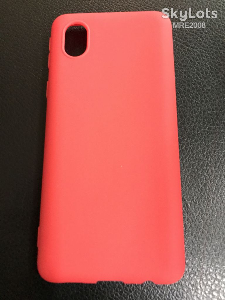 Силиконовый чехол Premium Samsung Galaxy A01 Core A013 red - фото фото фото 2