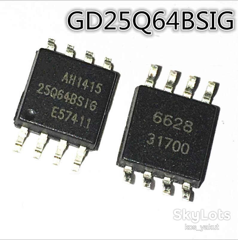 Flash, Serial Eeprom GigaDevice GD25Q64BSIG Quad SPI 64Mbit, SOP8 - фото фото фото 0