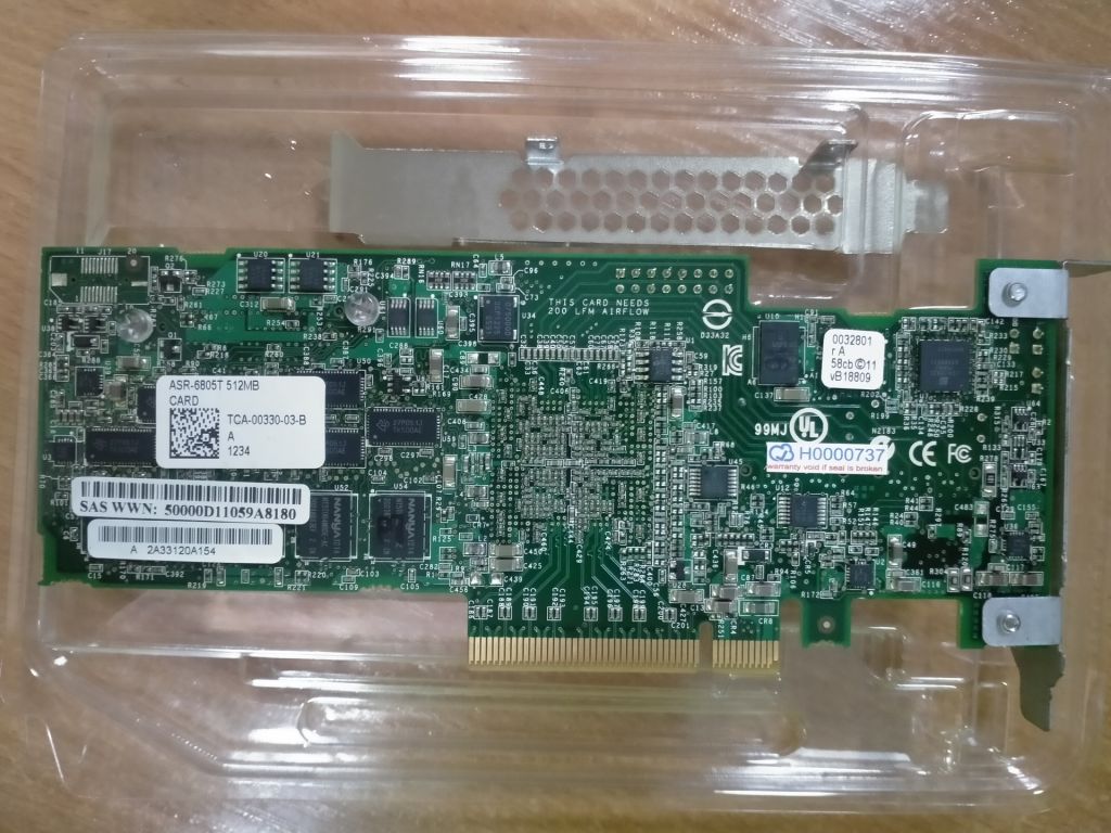 RAID-контролер Adaptec ASR-6805T з підтримкою різних рівнів RAID - фото фото фото 2