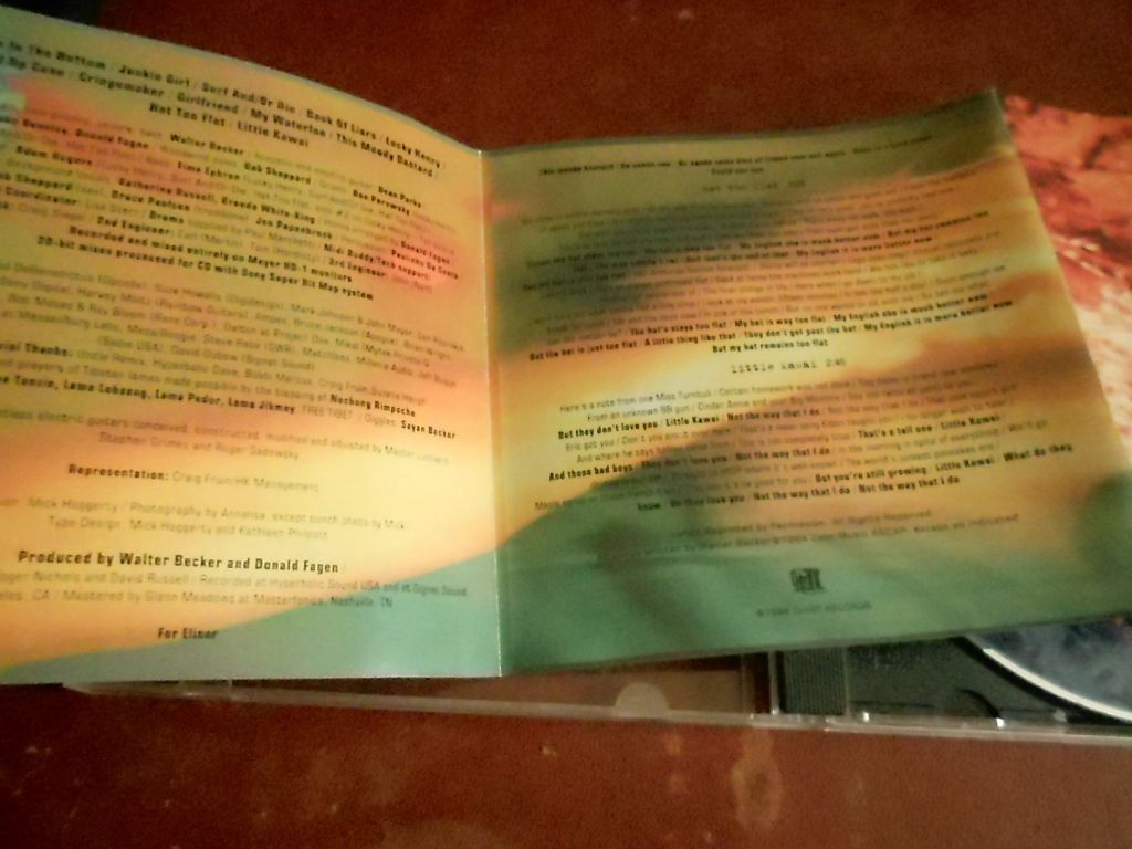 Walter Becker 11 Tracks Of Whack CD б/у - фото фото фото 5