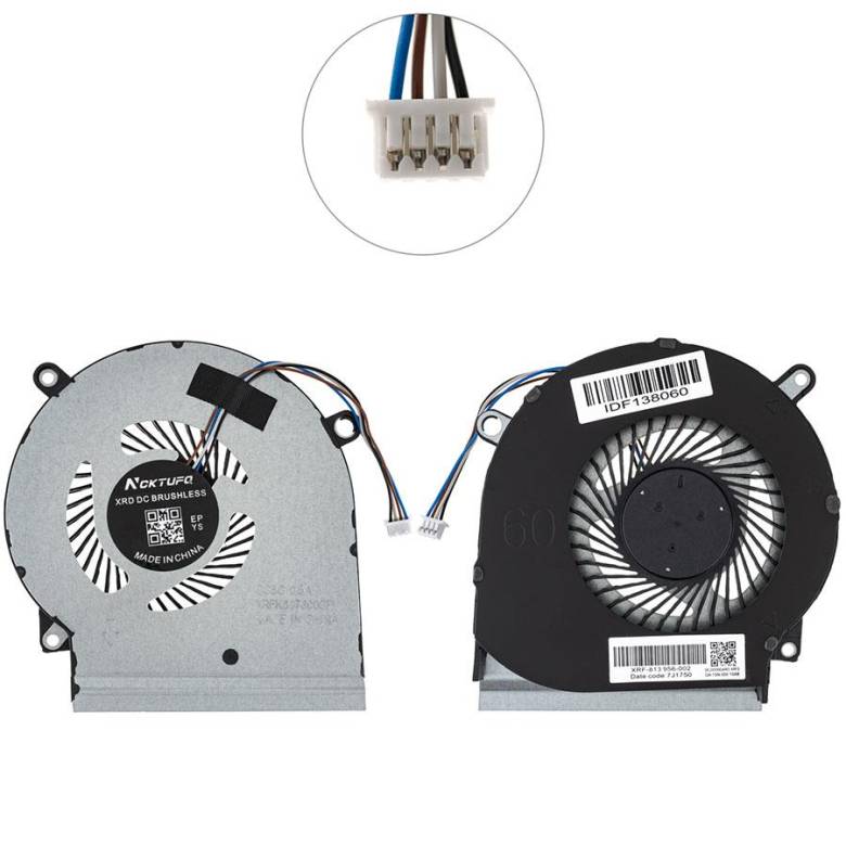 Вентилятор для ноутбука HP Omen 15-DC (GPU FAN) 15T-DC (L30203-001) (Кулер) - фото фото фото 0