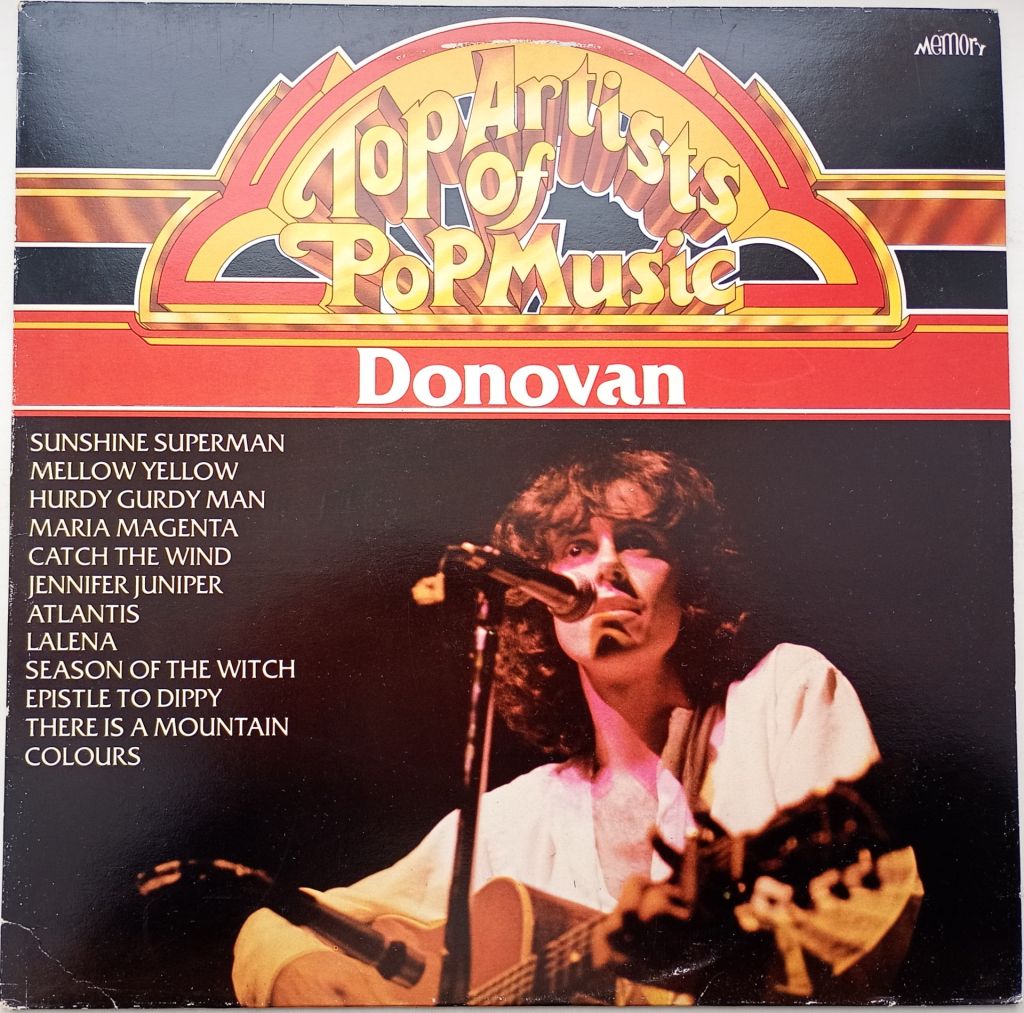 DONOVAN Top Artists Of Pop Music LP EX/EX- - фото фото фото 0