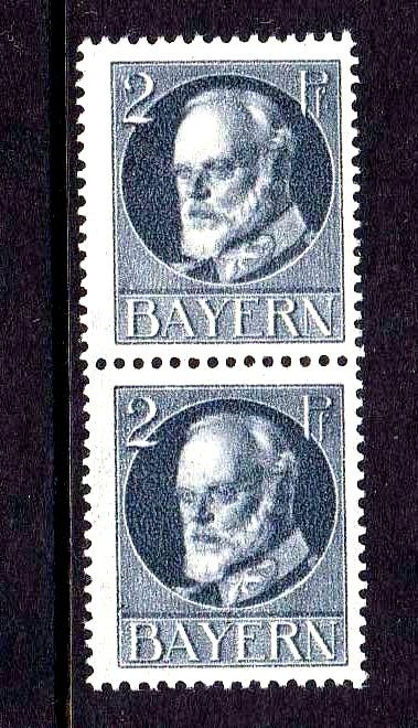 Германия . Бавария / Bayern  1916  г  MNH -  пара - фото фото фото 0