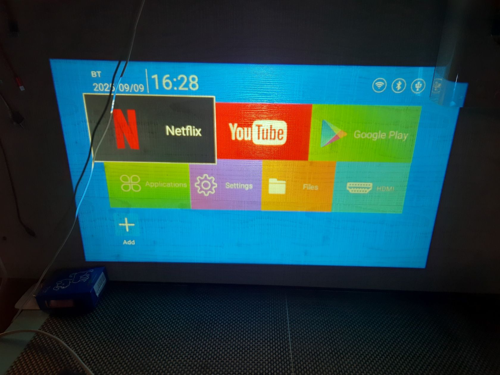 03 міні Smart проектор на Android 13 2/16 ГБ HY300 PRO hi-fi - фото фото фото 5