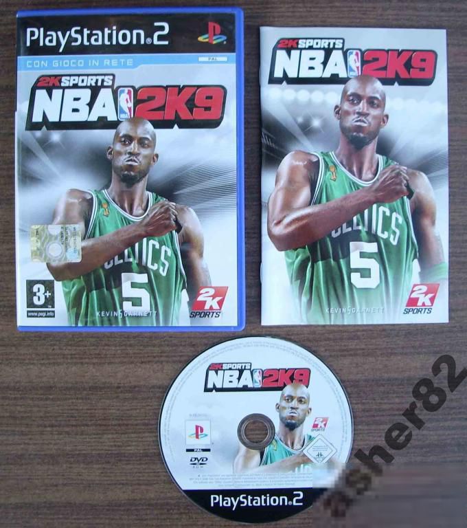 Игра на PS2 "NBA 2K9"      (PAL) - фото фото фото 0