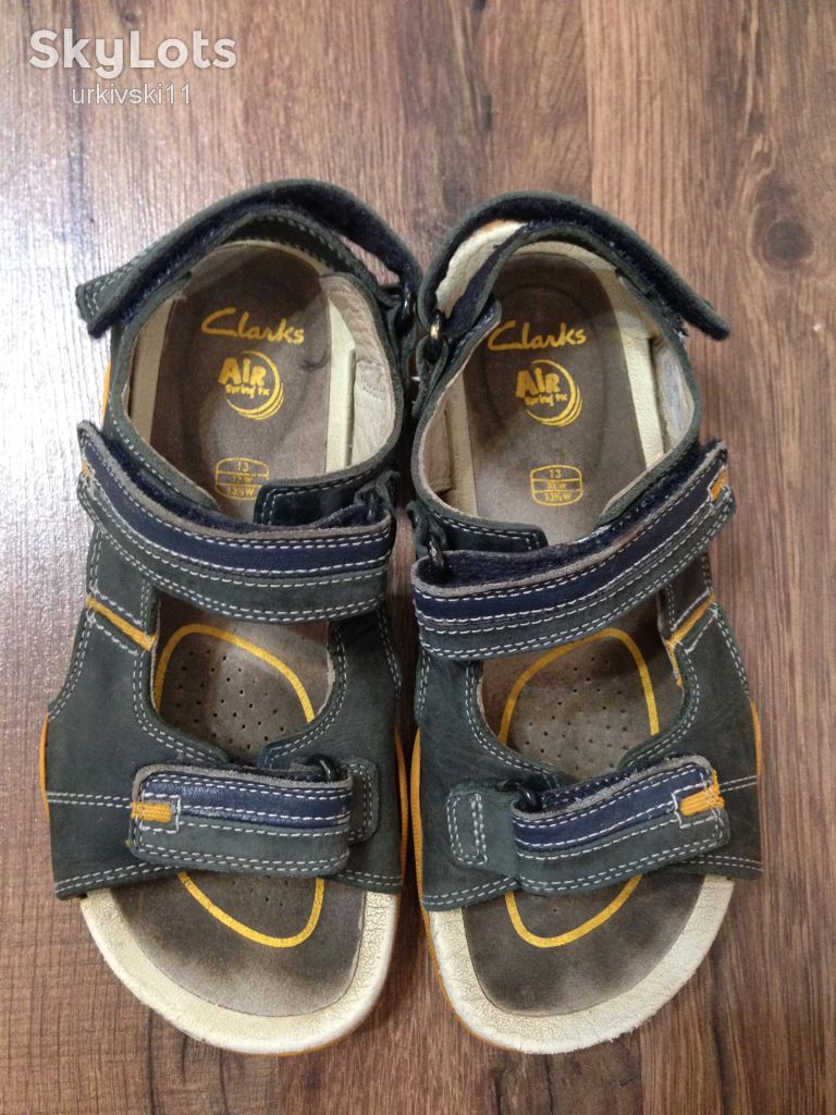 Босоножки для мальчика Clarks Air,р.32,нат.кожа,Вьетнам - фото фото фото 6