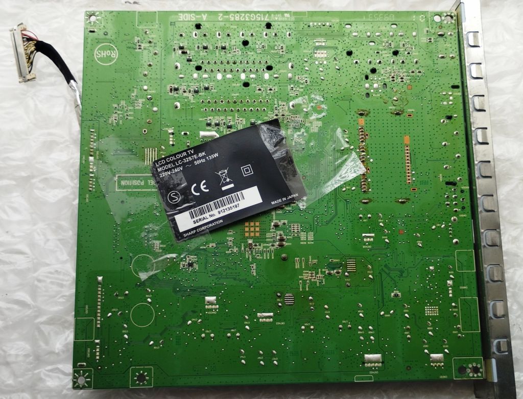 Майн Main board 71G3285-2 + шлейф для телевізора  SHARP LC-32S7E-BK - фото фото фото 3