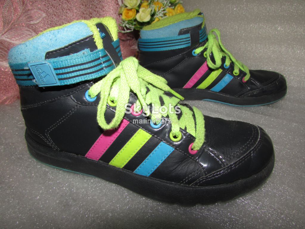КРОССОВКИ БОТИНКИ ~ ADIDAS ~ ИНДОНЕЗИЯ оригинал р 35,5  /22,5 см - фото фото фото 2