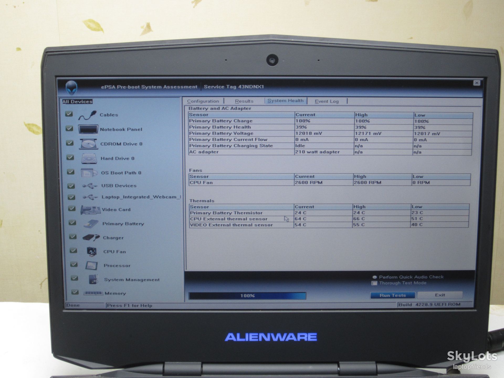 72-484 Ноутбук Dell Alienware 14 R3 i7-4700MQ 4gb 128gb GT 750M - фото фото фото 3