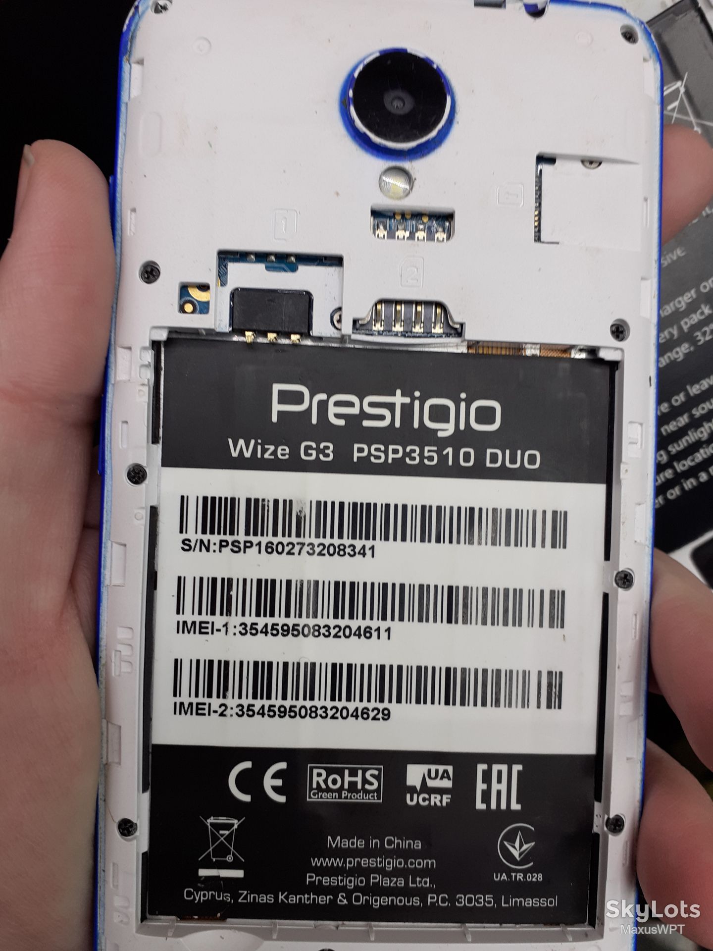 Prestigio MultiPhone 3510 Wize G3 DSK PSP3510 1 - фото фото фото 12