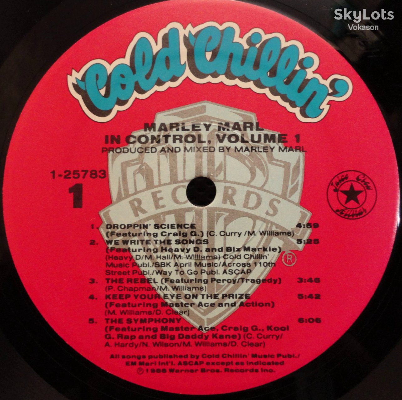 Marley Marl - In Control Volume 1 NM/NM+ глянец - фото фото фото 3