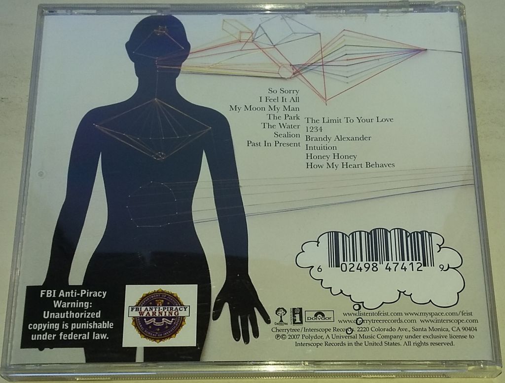 FEIST The Reminder  CD US - фото фото фото 2