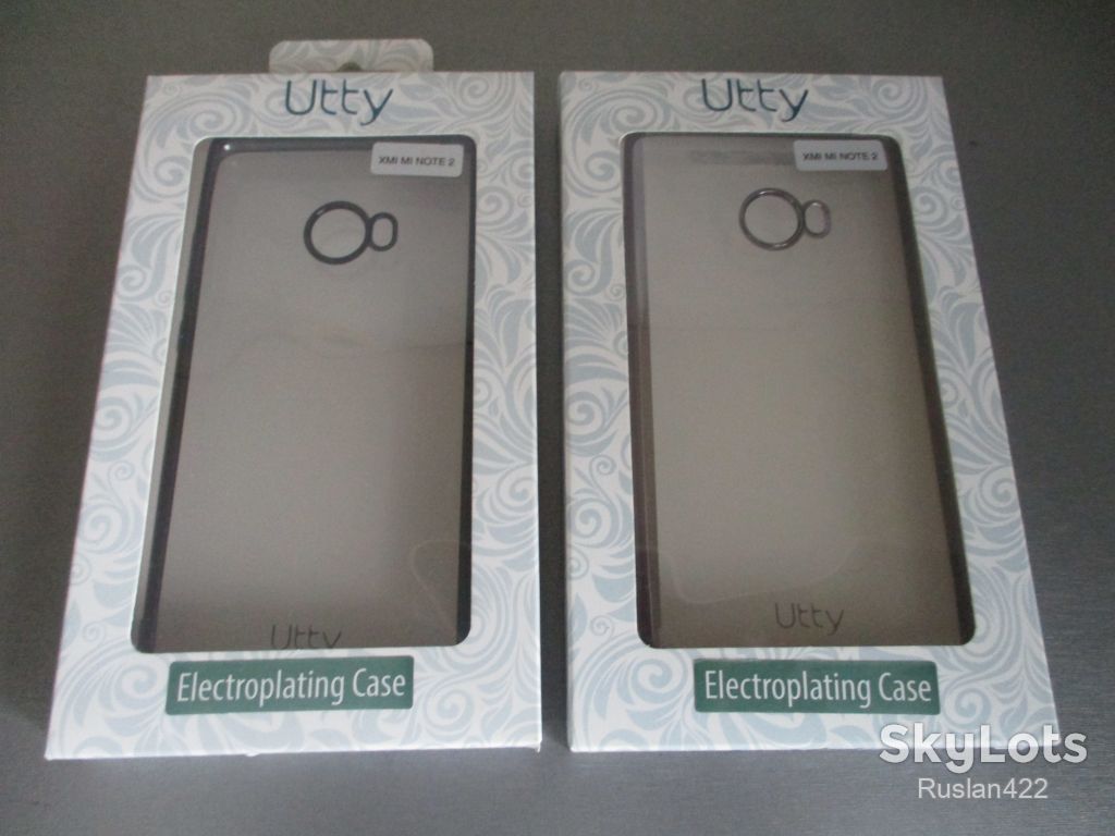 Чехол Utty для Xiaomi Mi Note 2 Electroplating Case - фото фото фото 1