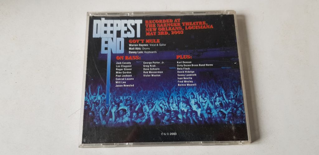 Gov't Mule The Deepest End Live In Concert 2CD - фото фото фото 1