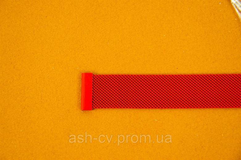 Ремешок, для, часов, металлический, 20 мм, Premium, Metal, Red - фото фото фото 1