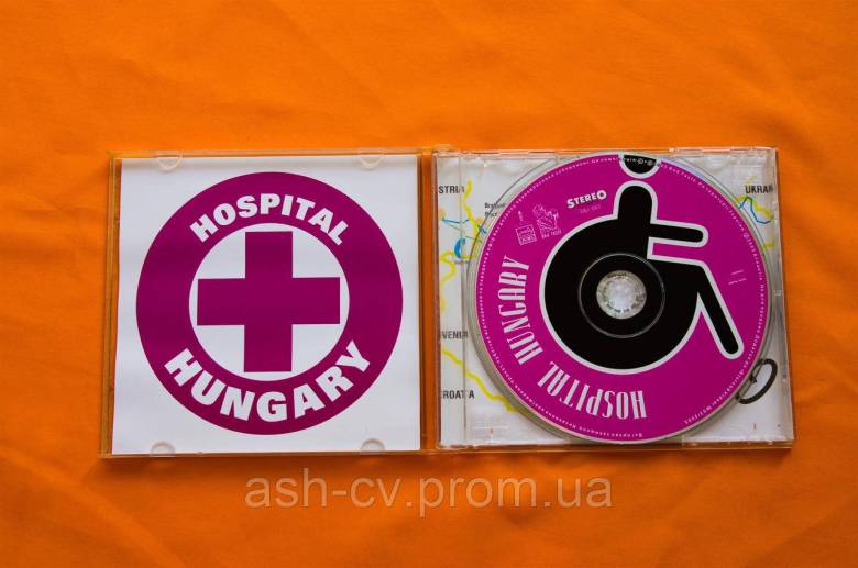 Музичний диск CD. HOSPITAL HUNGARY - фото фото фото 3