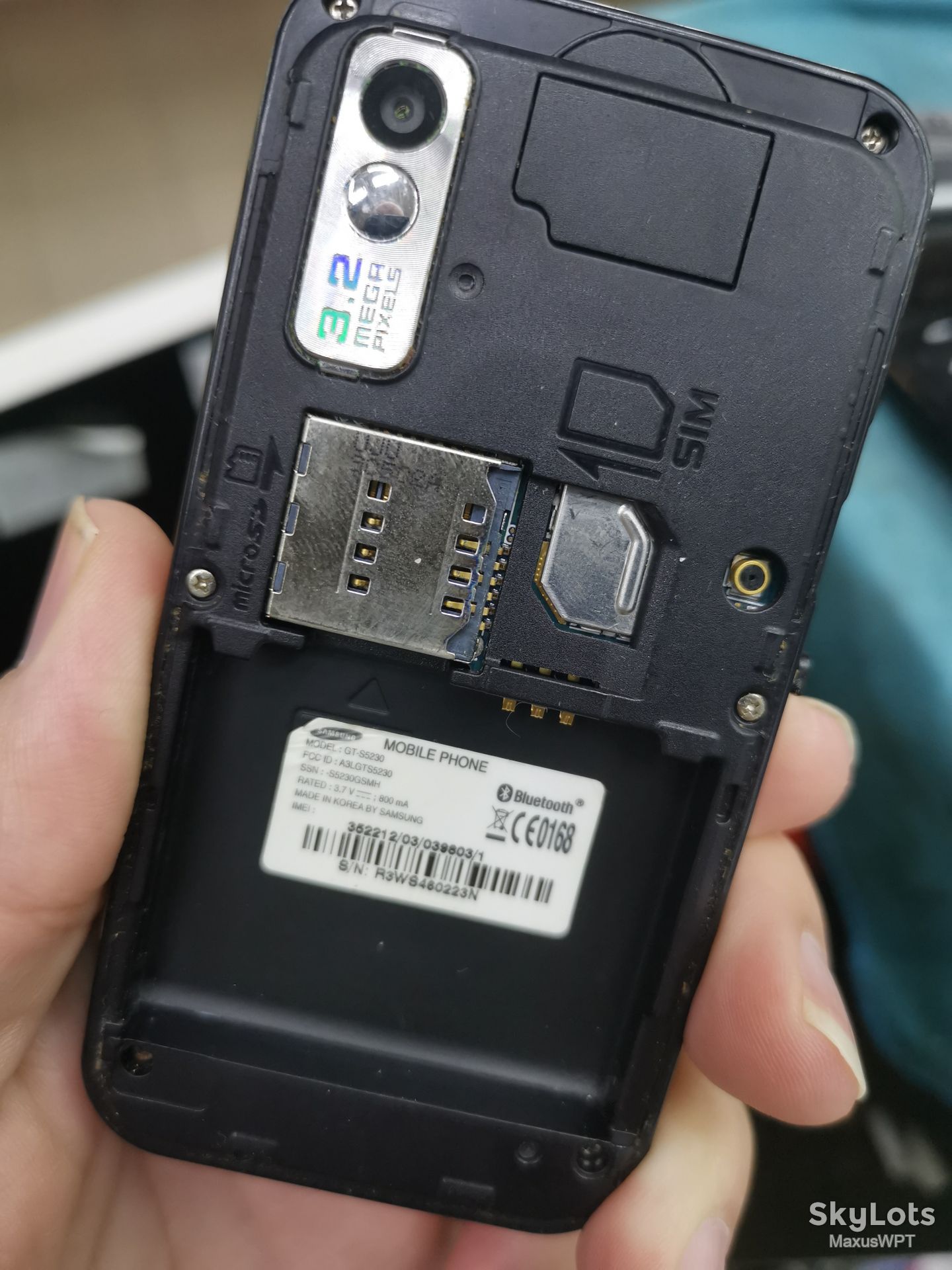 #1259 Sklad Samsung 5230 black - фото фото фото 2