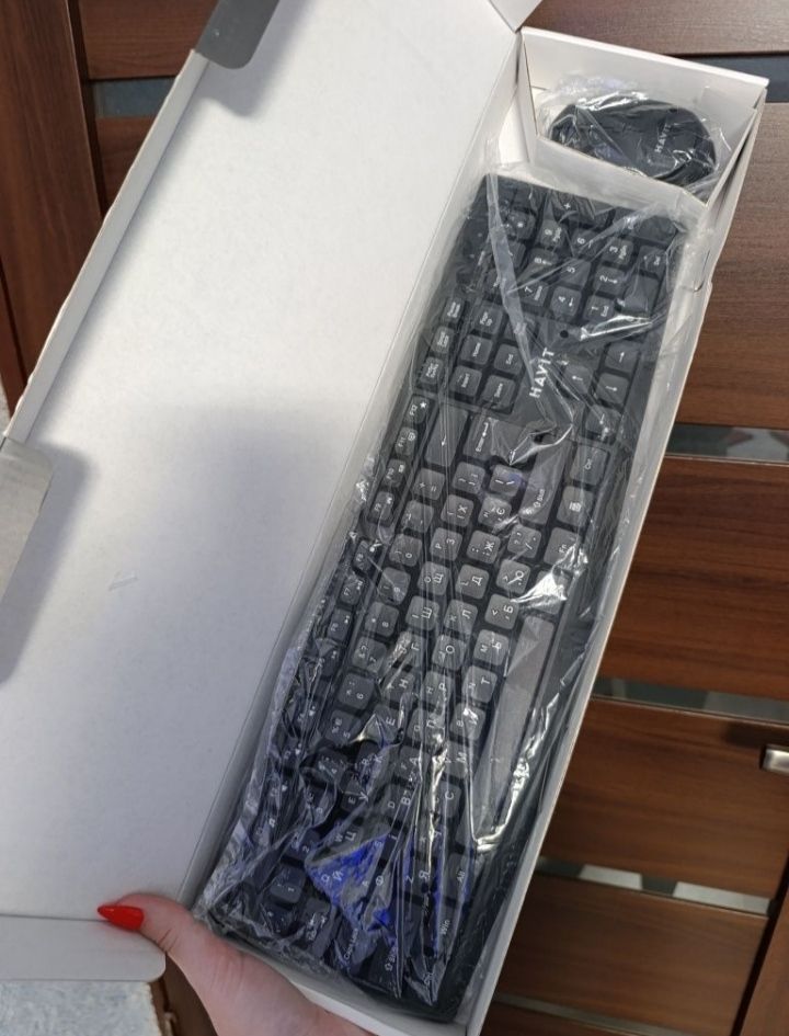 Бездротовий набір 2-в-1 Havit HV-KB 278 GCM повнорозмірна клавіатура та оптична миша. - фото фото фото 2