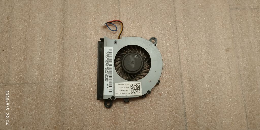 Вентилятор системи охолодження Dell Latitude E5520 - фото фото фото 1