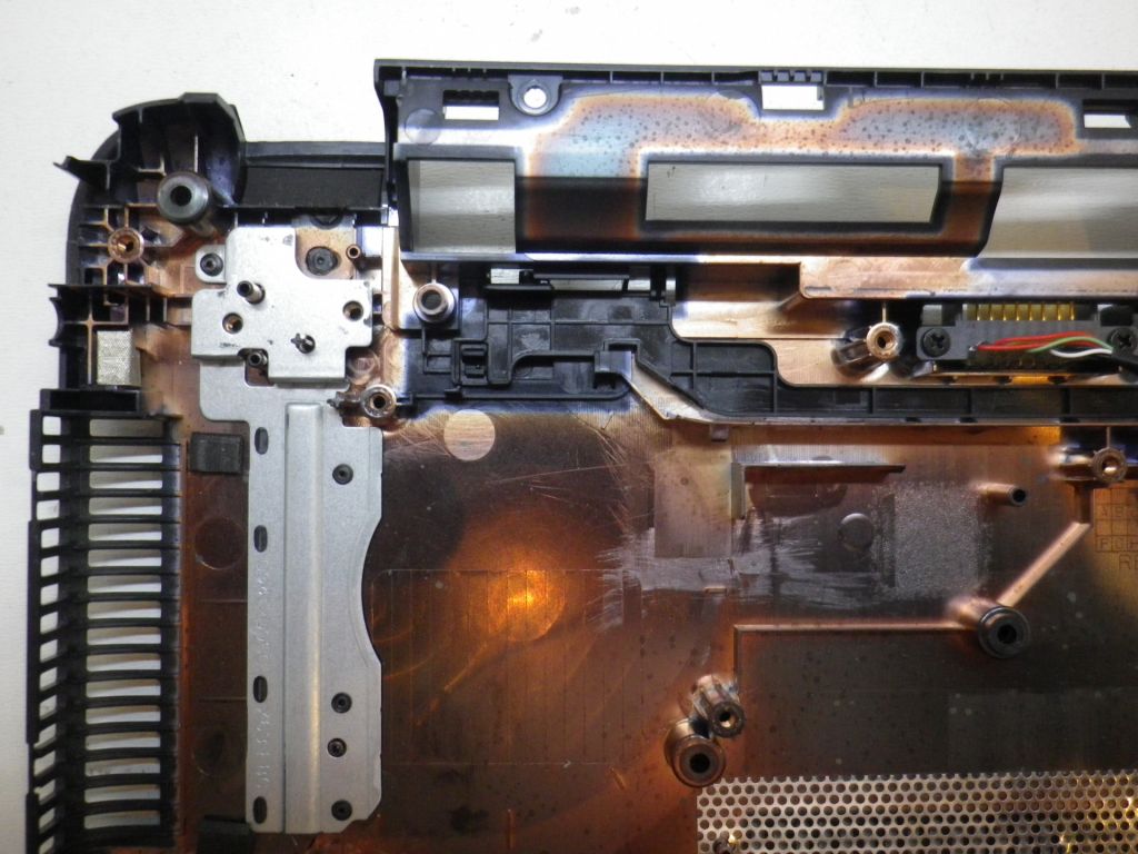 Б/У Корпус низ без сервісних кришок  на HP Probook 450 G3 - фото фото фото 2