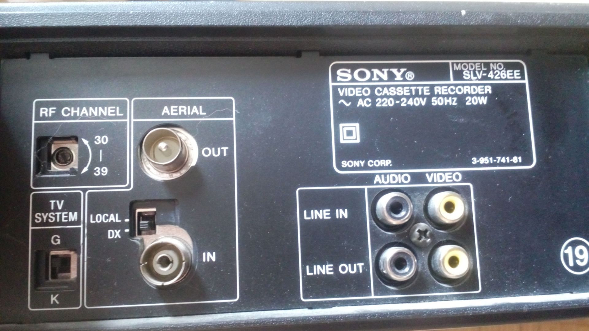 sony slv 426ee da 4 pro head - фото фото фото 5