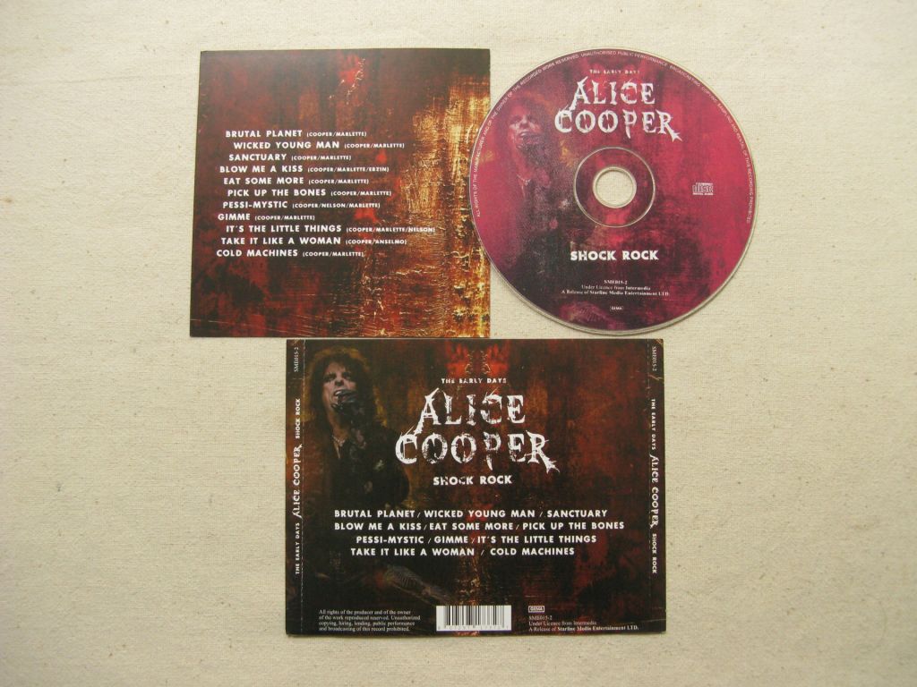 CD Alice Cooper. The Early Days: Shock Rock. 2011. - фото фото фото 2