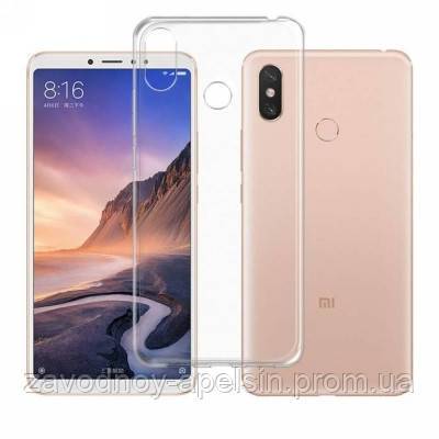 Xiaomi Mi Max 3 Прозрачный чехол Ou Case - фото фото фото 0