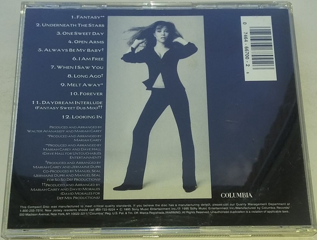 MARIAH CAREY Daydream CD US - фото фото фото 2