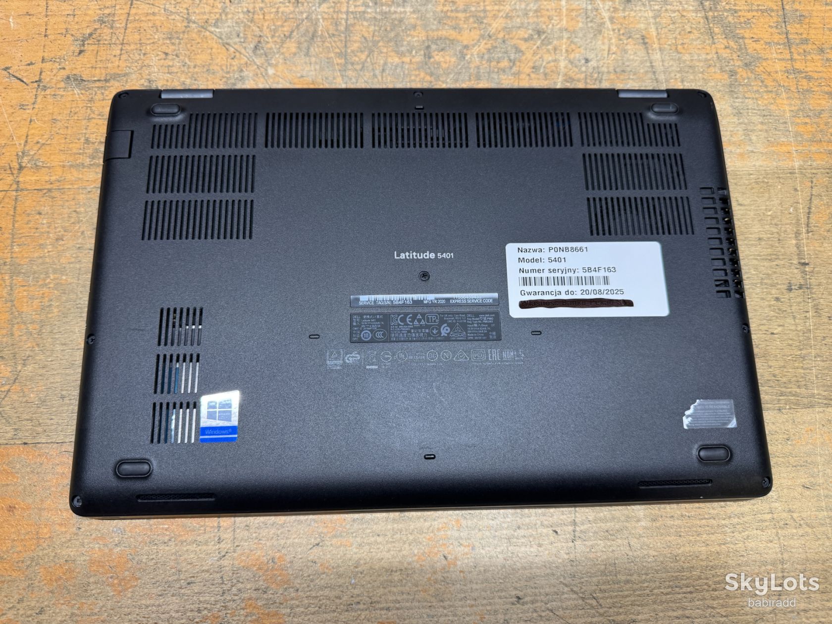 Ноутбук DELL 5401 I5-9400H/БЕЗ DDR4/БЕЗ SSD   (45) - фото фото фото 5