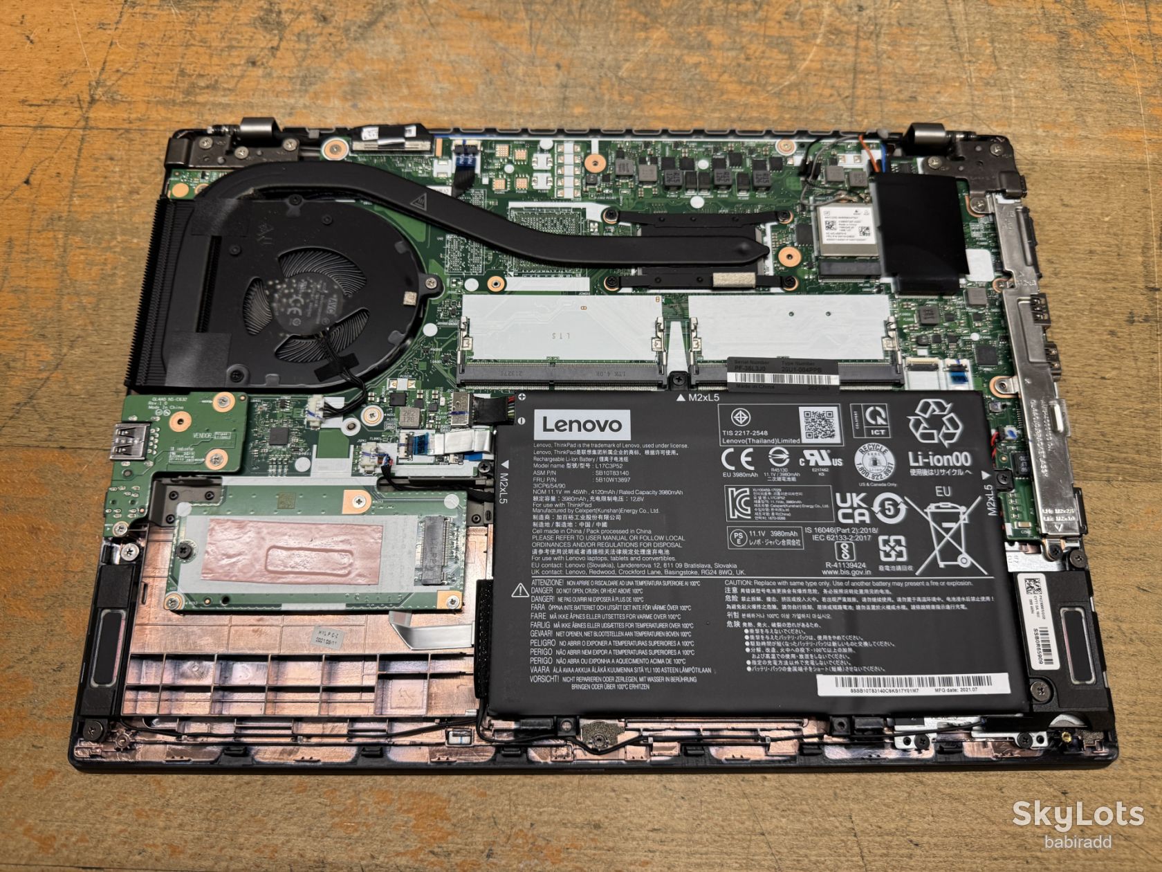 Ноутбук LENOVO L14 G1 I5-10210U/БЕЗ DDR4/БЕЗ SSD  (48) - фото фото фото 4