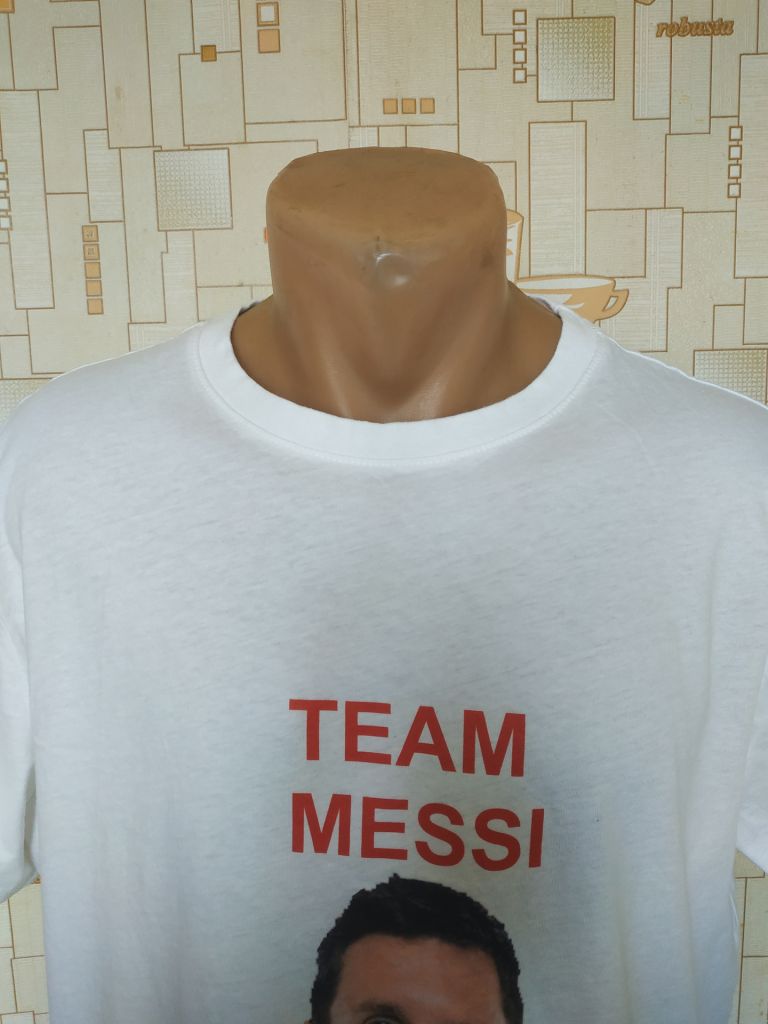 Футболка MESSI чоловіча біла PRIMARK p-p L - фото фото фото 2