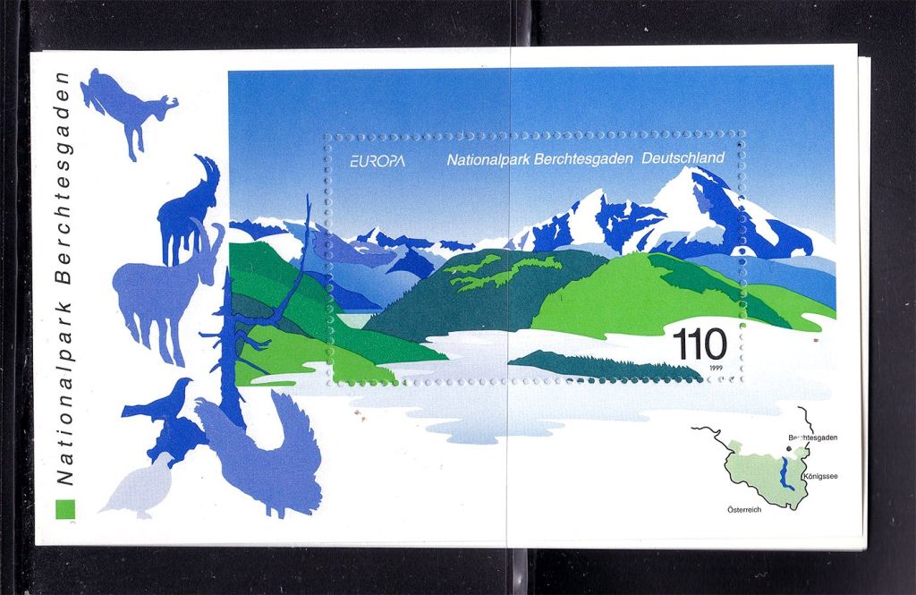 Германия   1999 г MNH - блок - фауна - фото фото фото 0