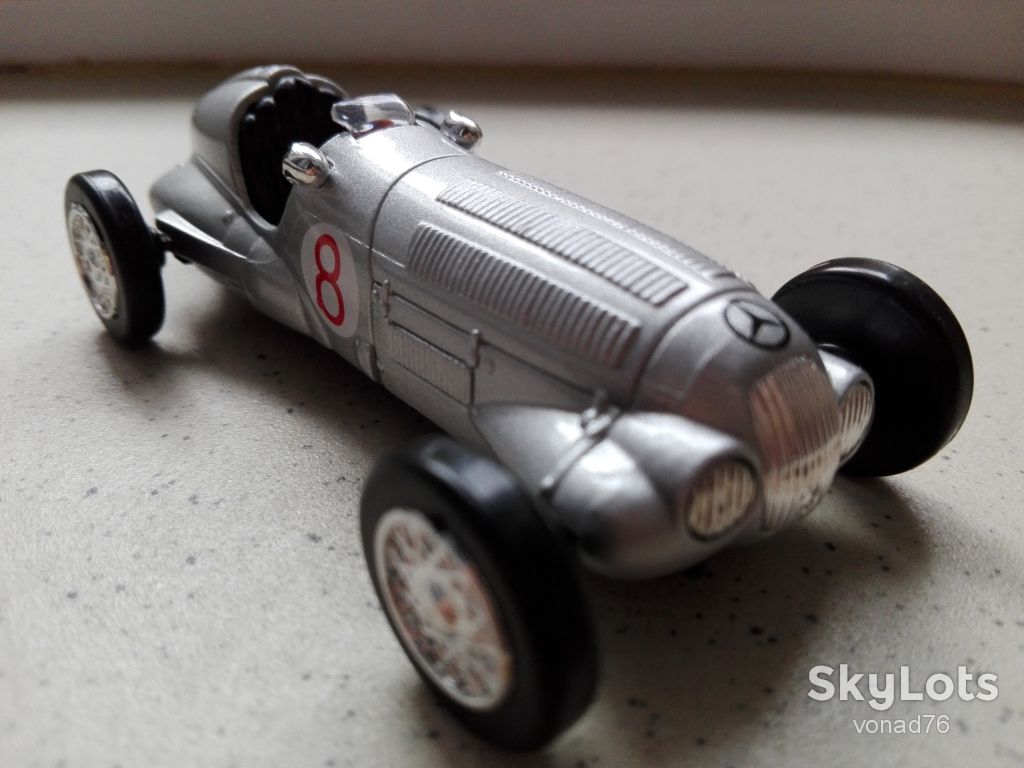 1/43 MERCEDES-BENZ W 125 1937 Silberpfeil. New Ray 2001. - фото фото фото 1