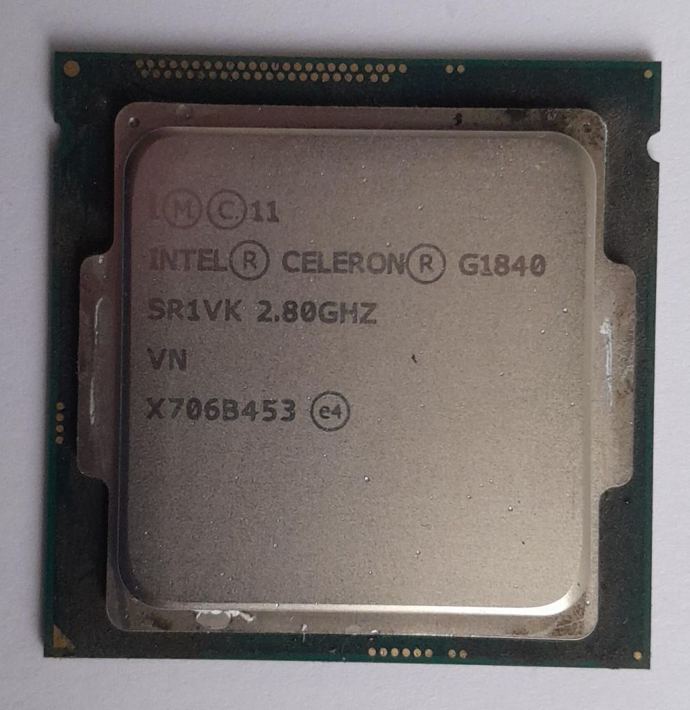 Процесор Intel Celeron Dual Core G1840 2.80GHz/2MB/5GT/s  (SR1VK) s1150 - фото фото фото 0