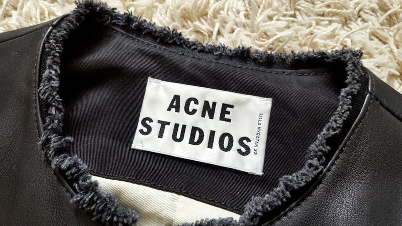 Luxury ШКІРЯНА КУРТКА ВІД ACNE STUDIOS ORIGINAL - фото фото фото 8