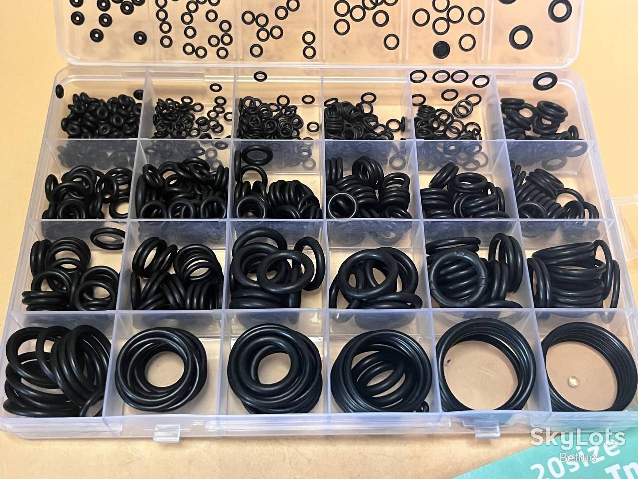 1020шт.Набір ущільнювальних кілець O-Rings 1020 штук - 20 розмірів NBR   (19965) - фото фото фото 5