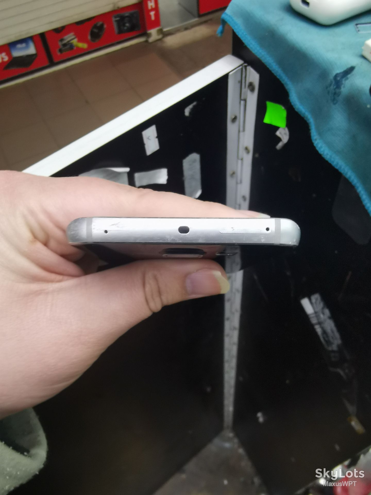 #661 Samsung galaxy s6 edge blue g925 - фото фото фото 3