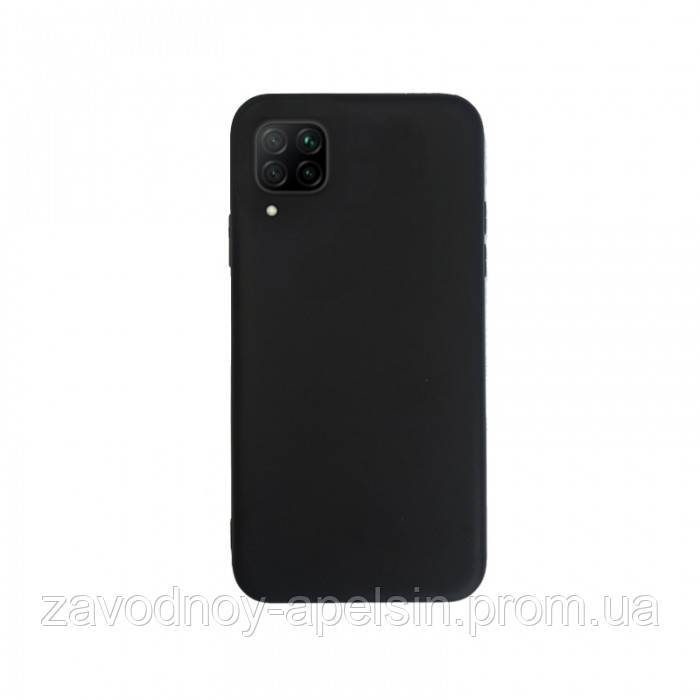 Huawei P40 lite JNY-L21A Чехол силиконовый (черный) - фото фото фото 0