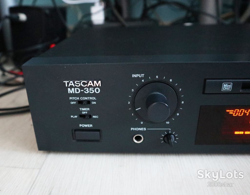 MD Проигрыватель TASCAM  MD-350 - фото фото фото 3